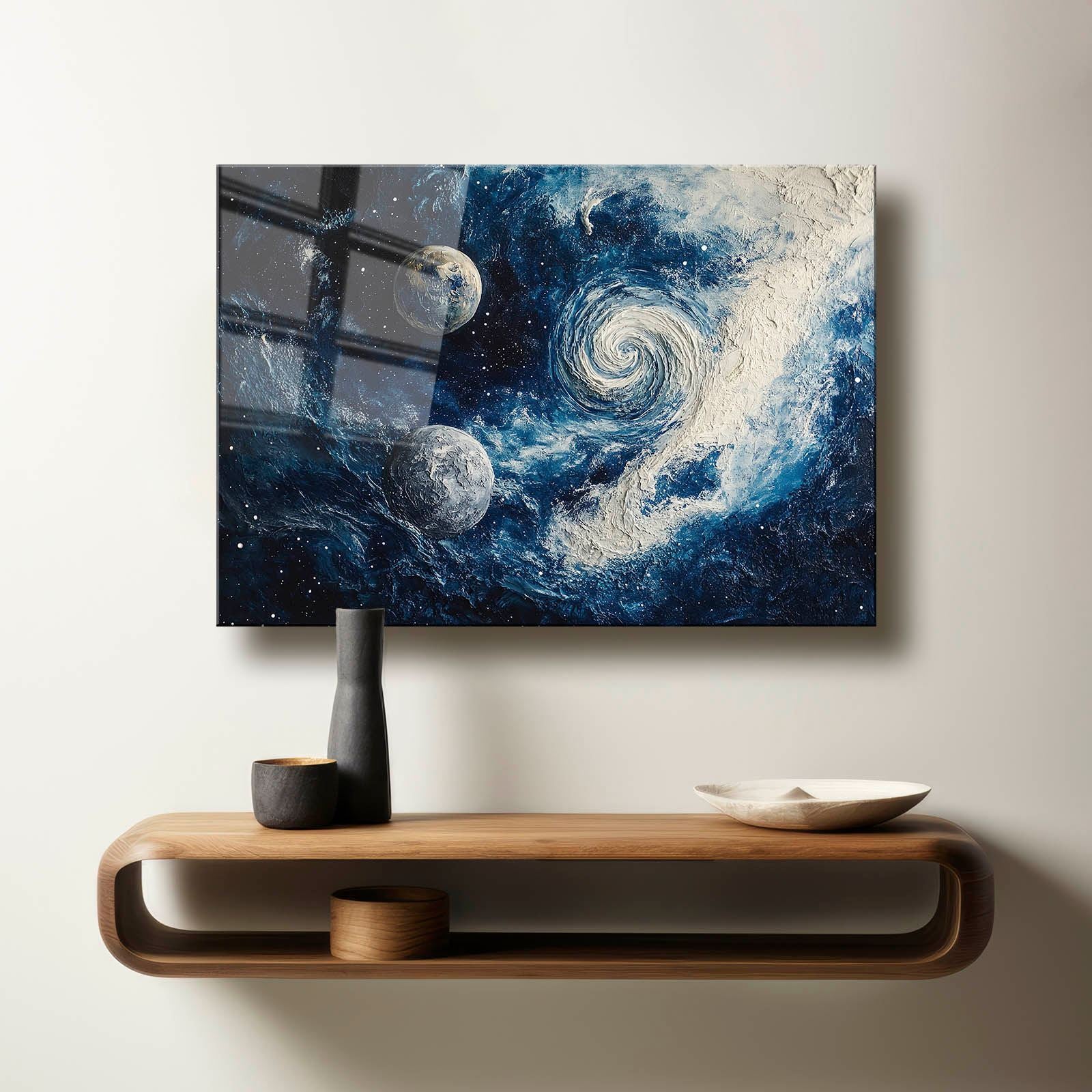 Quadro Decorativo em Vidro Temperado (4 mm), 35 x 50 cm, Multicolor – Impressão UV | Camtbl-076