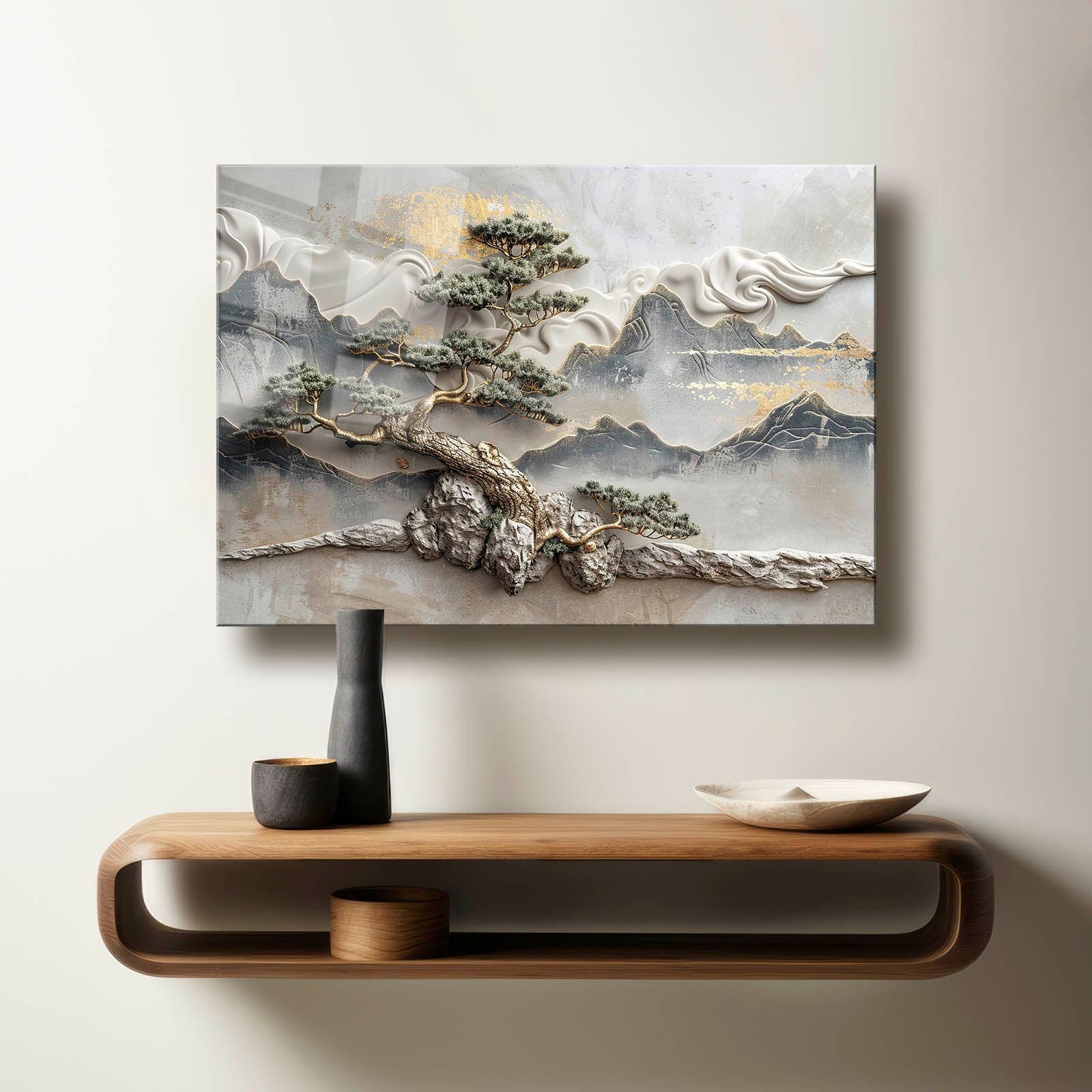 Quadro Decorativo em Vidro Temperado 35x50 cm Multicolor – Impressão UV, 4 mm (Camtbl-080)