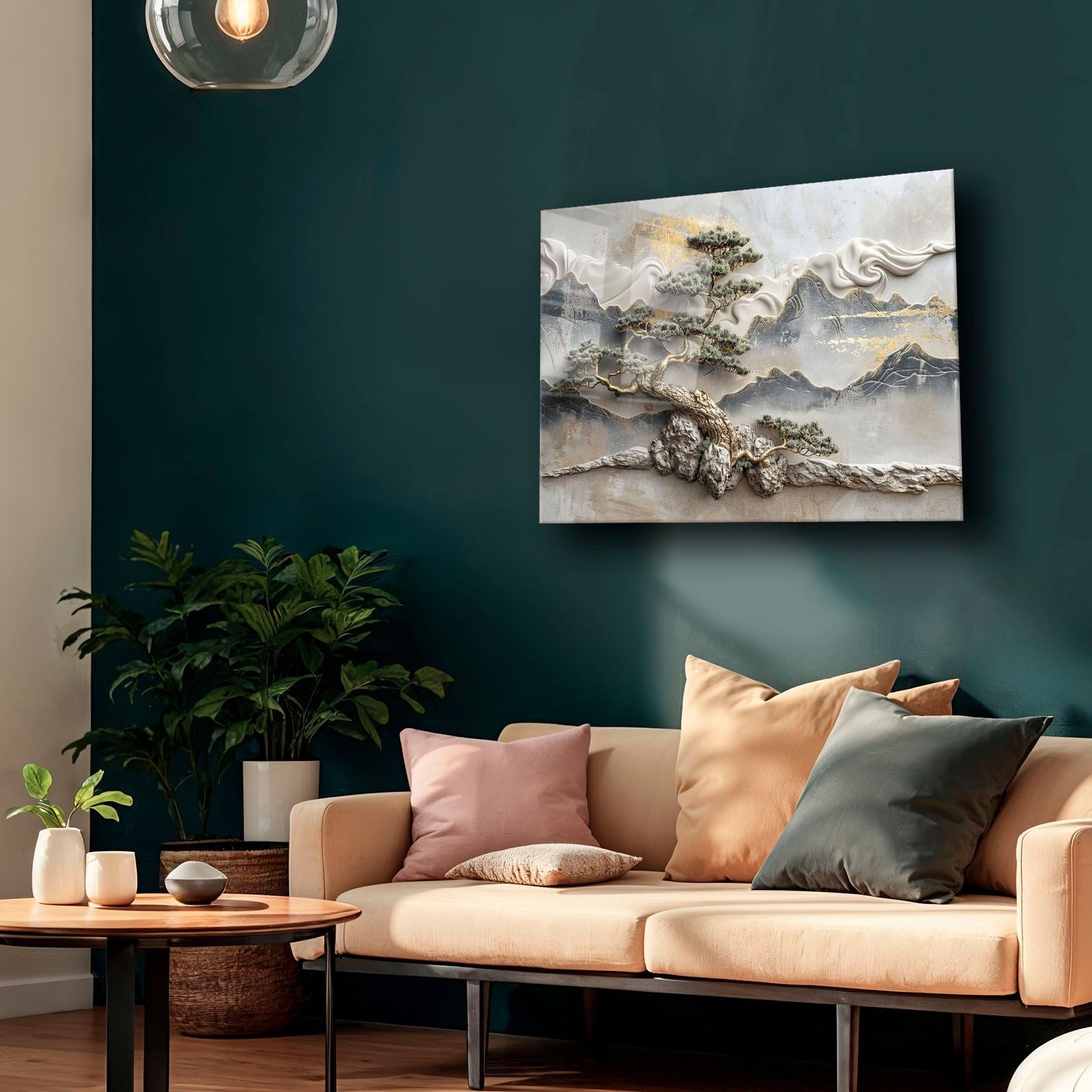 Quadro Decorativo em Vidro Temperado 35x50 cm Multicolor – Impressão UV, 4 mm (Camtbl-080)