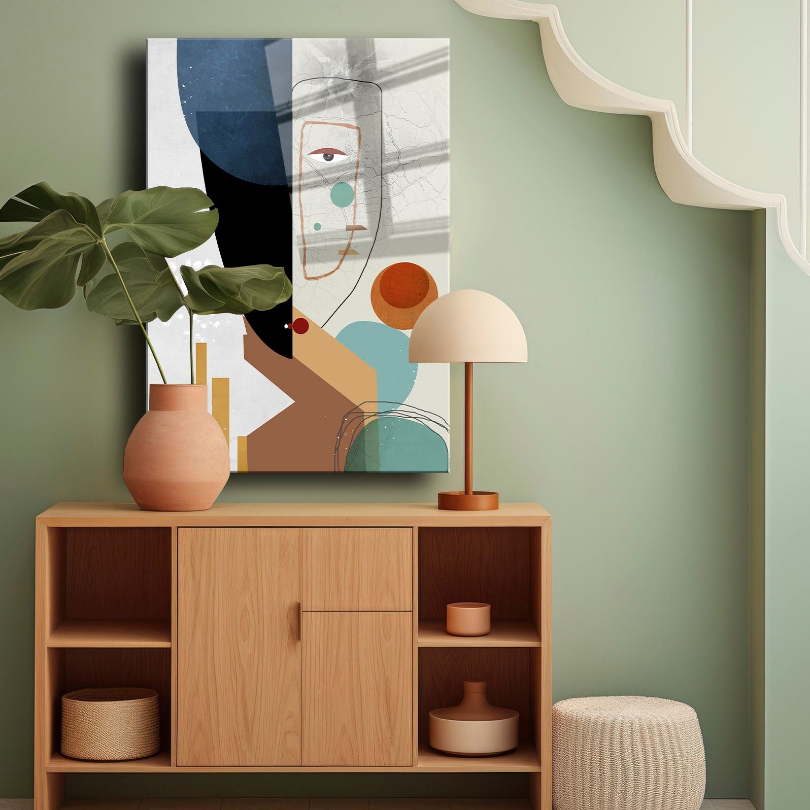 Quadro Decorativo em Vidro Temperado 30x40 cm (4 mm), Multicolor – Impressão UV | Camtbl-082