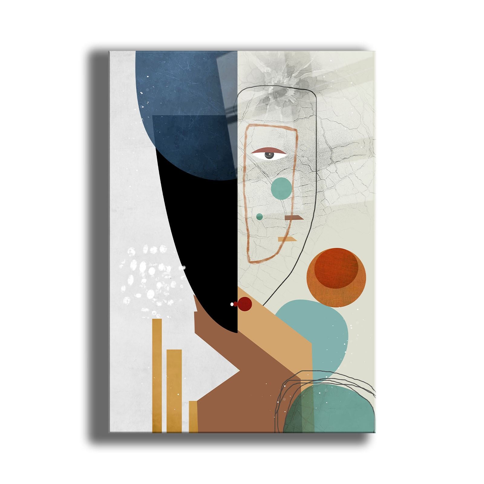 Quadro Decorativo em Vidro Temperado 30x40 cm (4 mm), Multicolor – Impressão UV | Camtbl-082