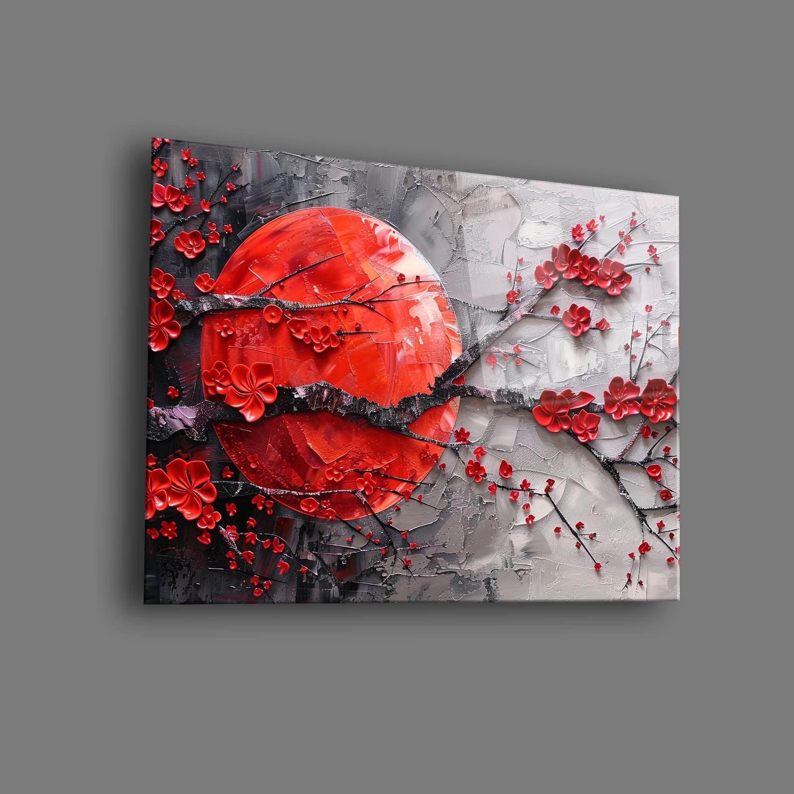 Quadro Decorativo em Vidro Temperado 30x40 cm Multicolor (4 mm) com Impressão UV – Camtbl-085