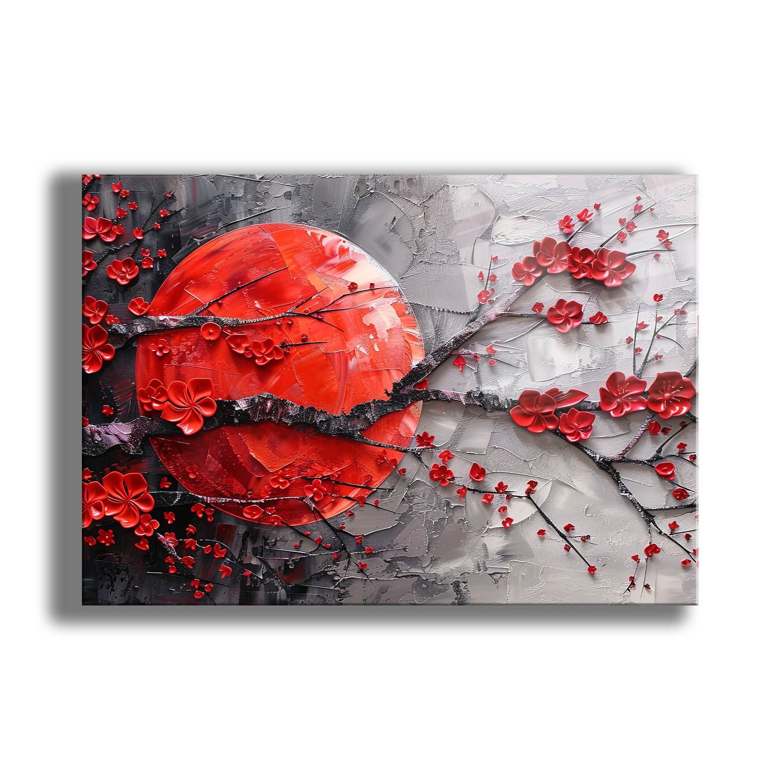 Quadro Decorativo em Vidro Temperado 35 x 50 cm, Multicolor, Impressão UV (4 mm) – Camtbl-085