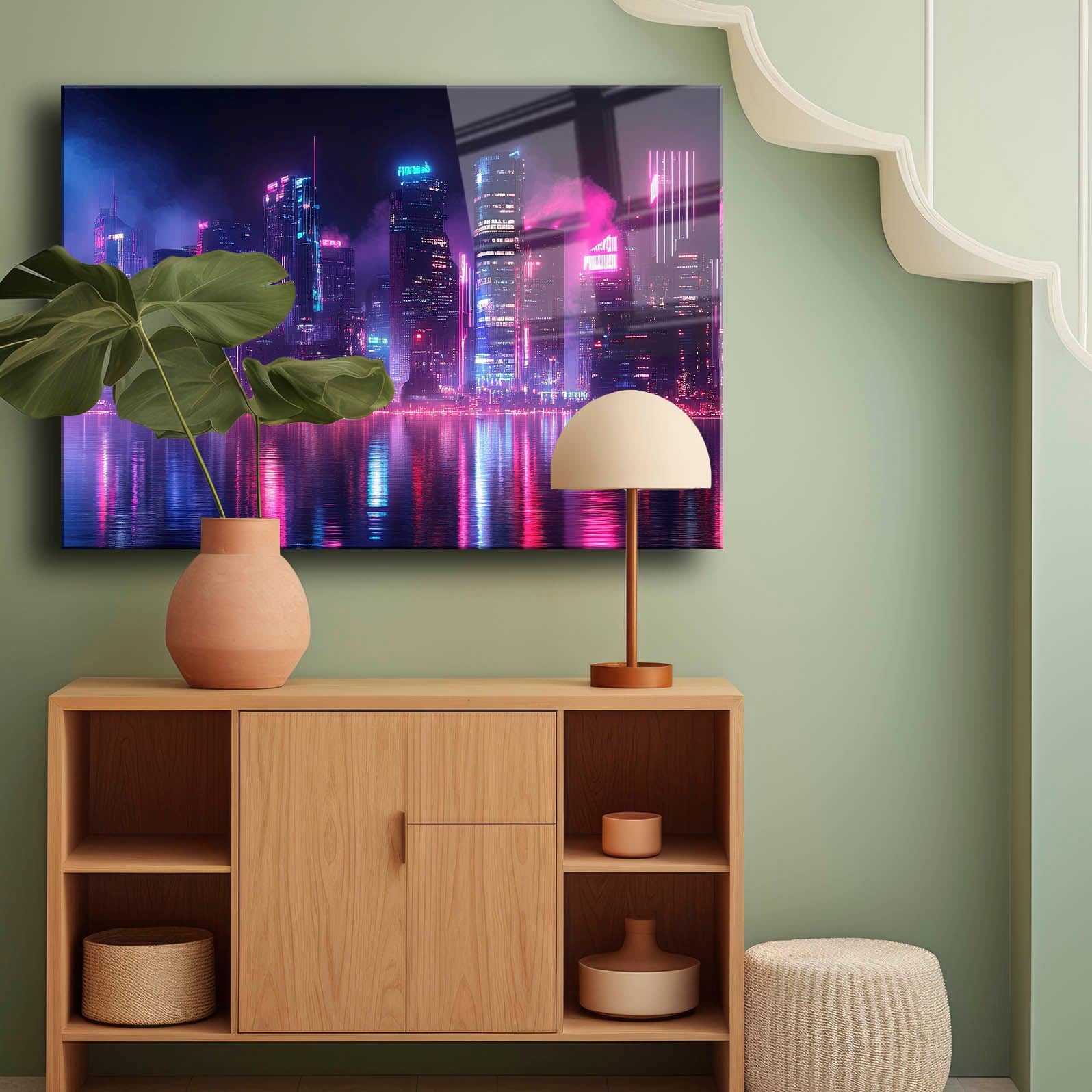 Quadro Decorativo em Vidro Temperado 35x50 cm (4 mm) Multicolor – Impressão UV | Camtbl-086