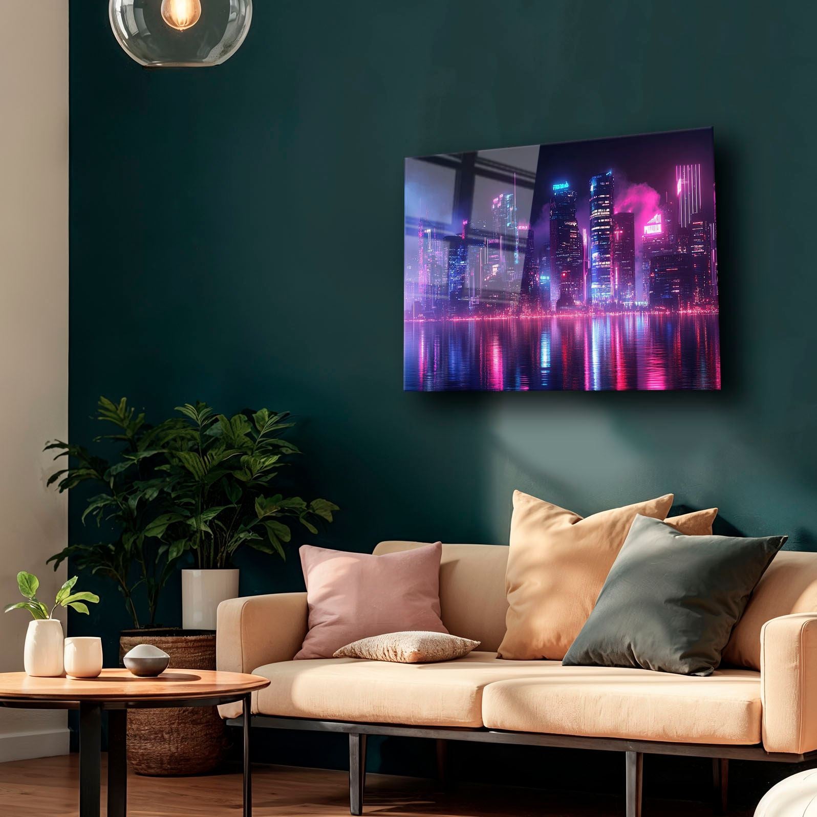 Quadro Decorativo em Vidro Temperado 35x50 cm (4 mm) Multicolor – Impressão UV | Camtbl-086