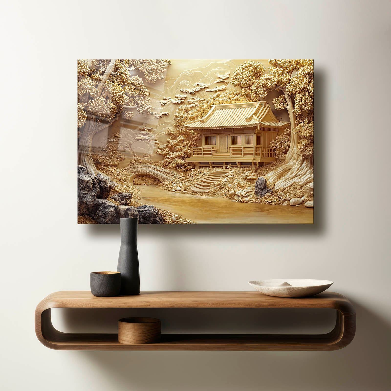 Quadro Decorativo 100% Vidro Temperado 35x50 cm (4 mm), Multicolor – Impressão UV | Camtbl-088