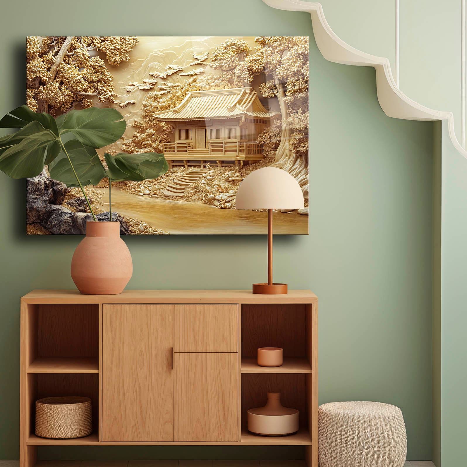 Quadro Decorativo 100% Vidro Temperado 35x50 cm (4 mm), Multicolor – Impressão UV | Camtbl-088