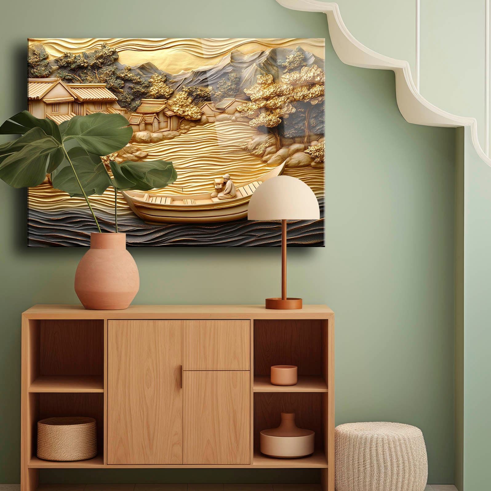 Quadro Decorativo em Vidro Temperado 35 x 50 cm (4 mm) – Multicolor, Impressão UV – Camtbl-089 | 544CLR1636