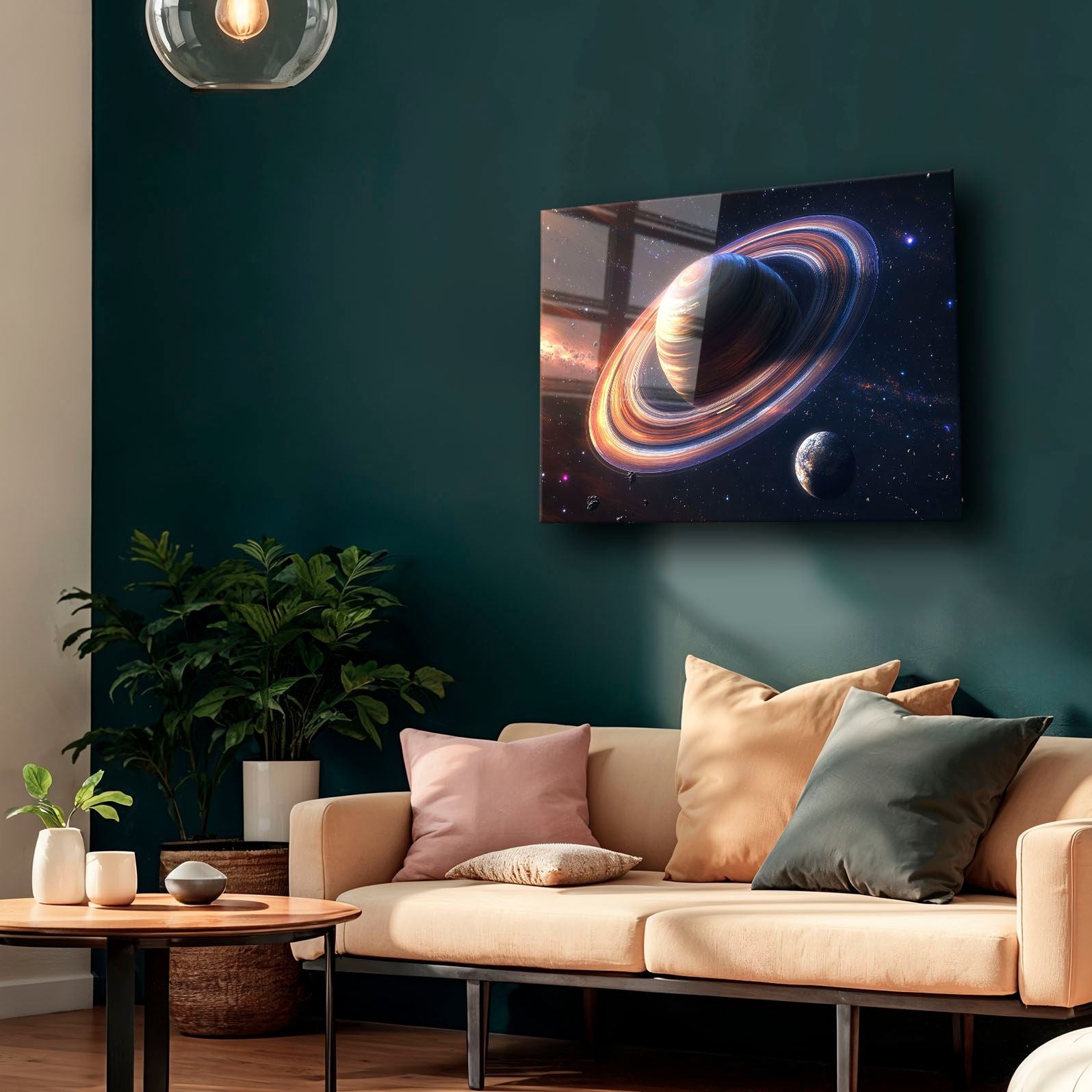 Quadro Decorativo em Vidro Temperado 30x40 cm (4 mm), Multicolor, Impressão UV – Camtbl-091