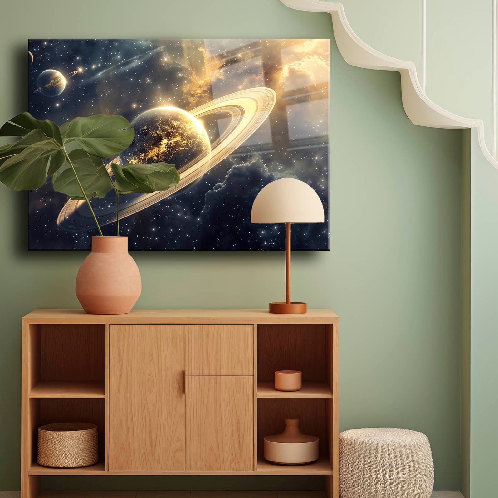 Quadro Decorativo em Vidro Temperado 35 x 50 cm Multicolor – Impressão UV, 4 mm (Camtbl-092)