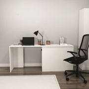 Secretária de Estudo/Escritório – 180 cm x 73,8 cm x 47 cm – Branco