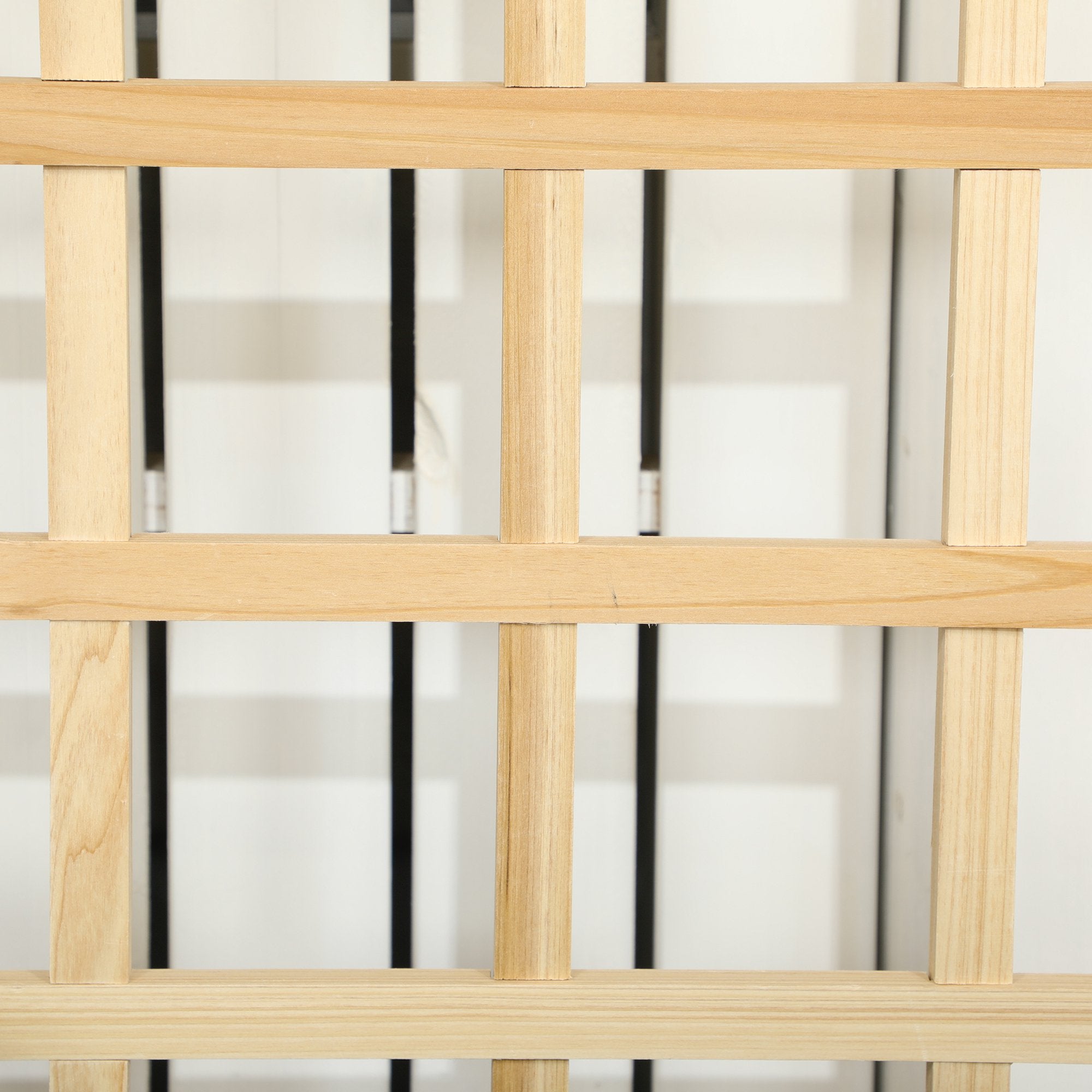 Floreira de Madeira Natural – 60x43x147 cm