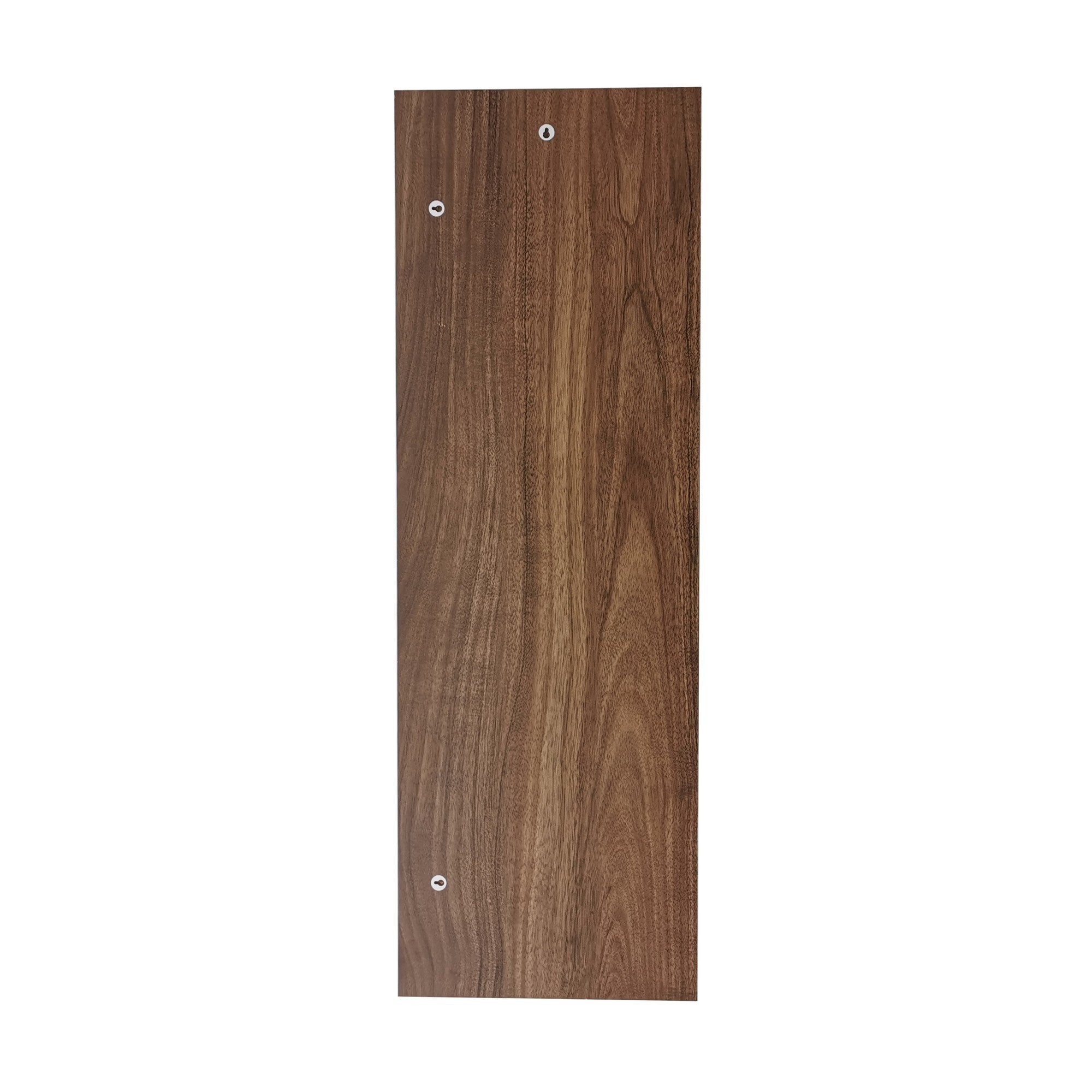Espelho de parede moderno em nogueira, 120 x 40 x 2,2 cm | 100% MDF, montado, ajustável horizontal e verticalmente | Perfeito para decoração escandinava e hoteleira