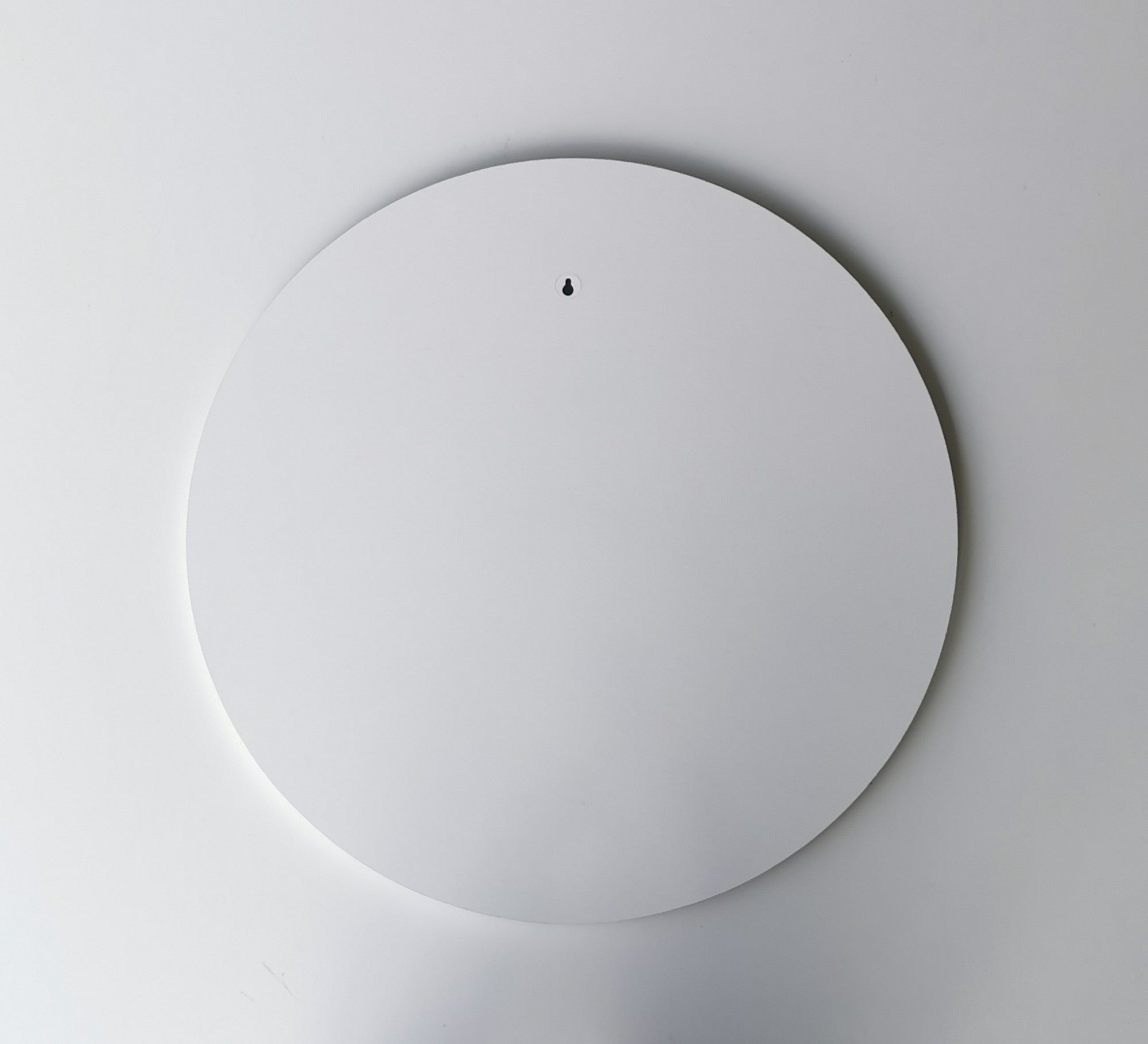 Espelho de parede branco moderno, 60 x 60 cm, 100% MDF, 2,2 cm de espessura | Montado e pronto para pendurar | Perfeito para decoração escandinava e hoteleira