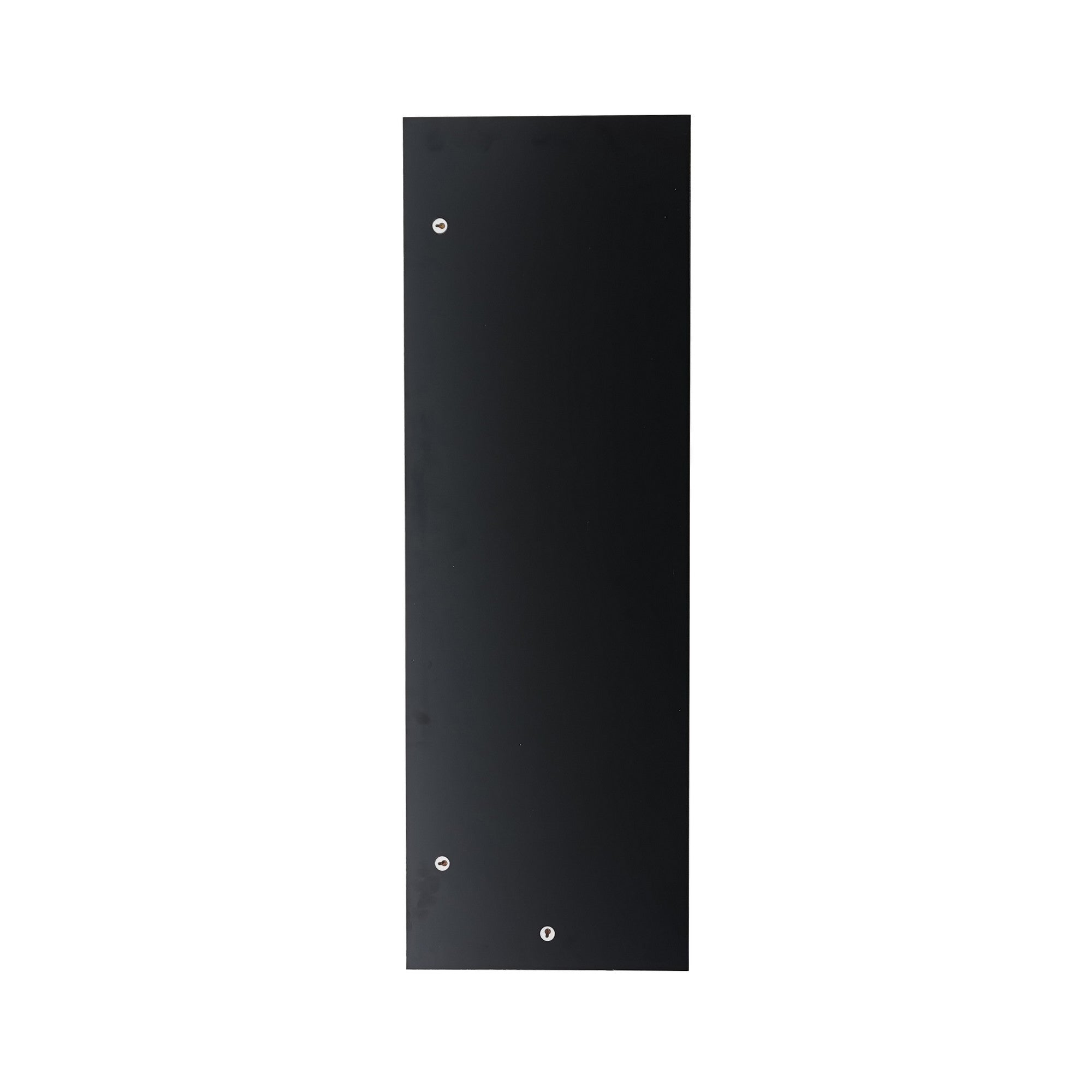 Espelho de parede preto elegante, 120 x 40 x 2,2 cm | 100% MDF, montado, ajustável horizontal e verticalmente | Perfeito para decoração moderna de hotéis e residências