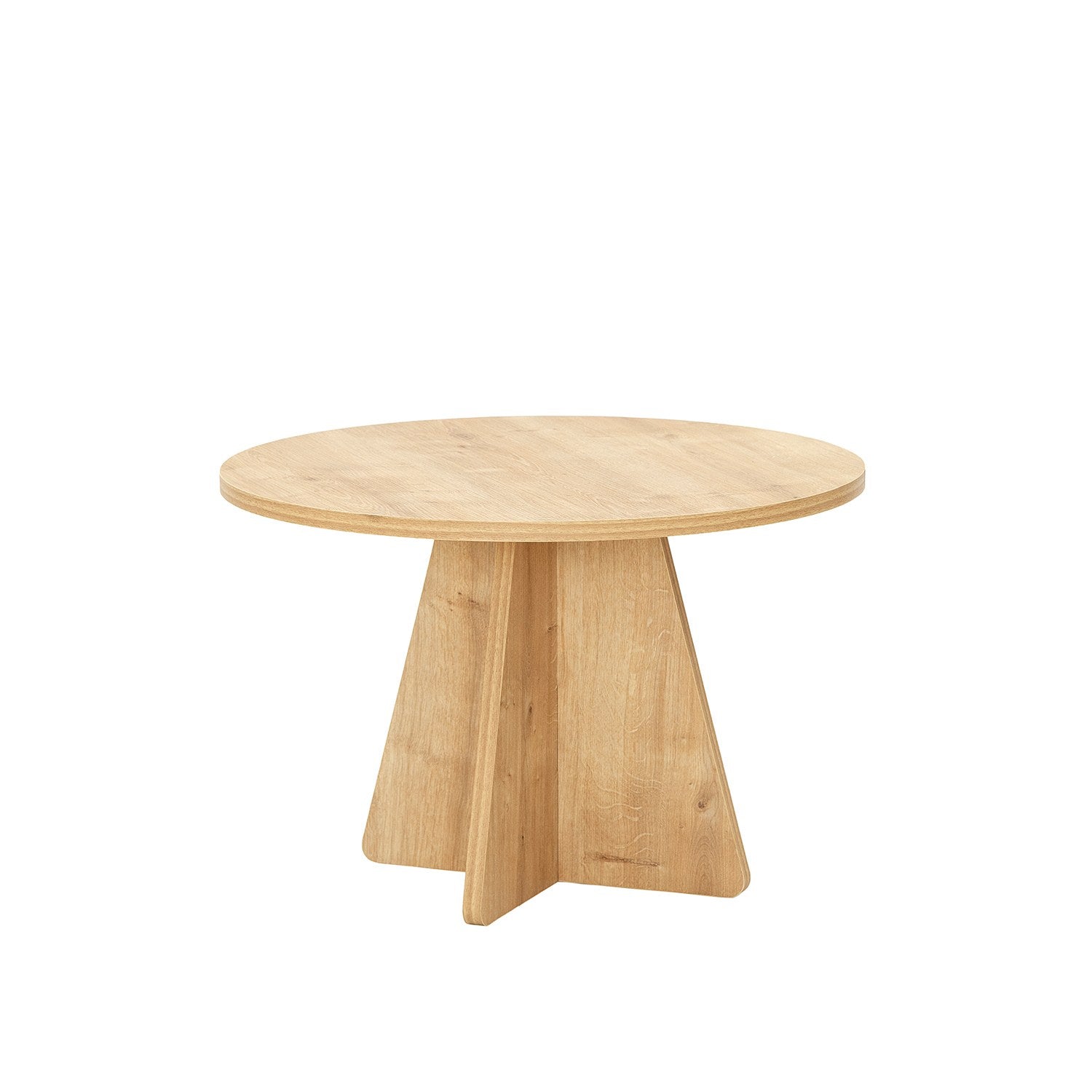 Mesa de Centro em Carvalho Safira, 60 x 60 x 40 cm | Painel de Partículas 100% Revestido em Melamina, 18 mm de Espessura | Elegante e Funcional para Espaços Modernos