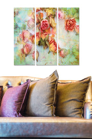 Conjunto de Quadros Decorativos em MDF Multicolor (3 Peças) – 70 x 50 cm, 3 mm