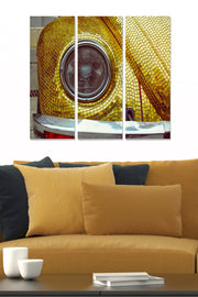 Quadro Decorativo MDF Multicolor 3 Peças 70x50 cm (3 mm)