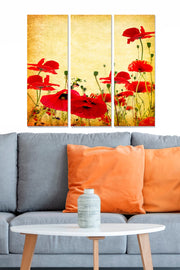 Tríptico Decorativo em MDF Multicolor – 70x50 cm (3 Peças, 3 mm)