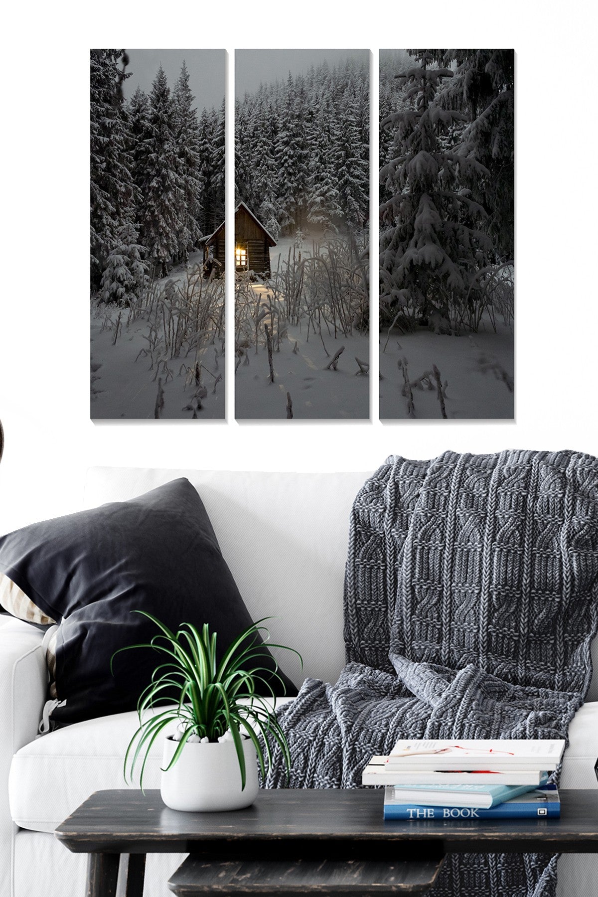 Quadro Decorativo em MDF Multicolor – Conjunto 3 Peças (70x50 cm) – Espessura 3 mm – Ref. MDF1082063