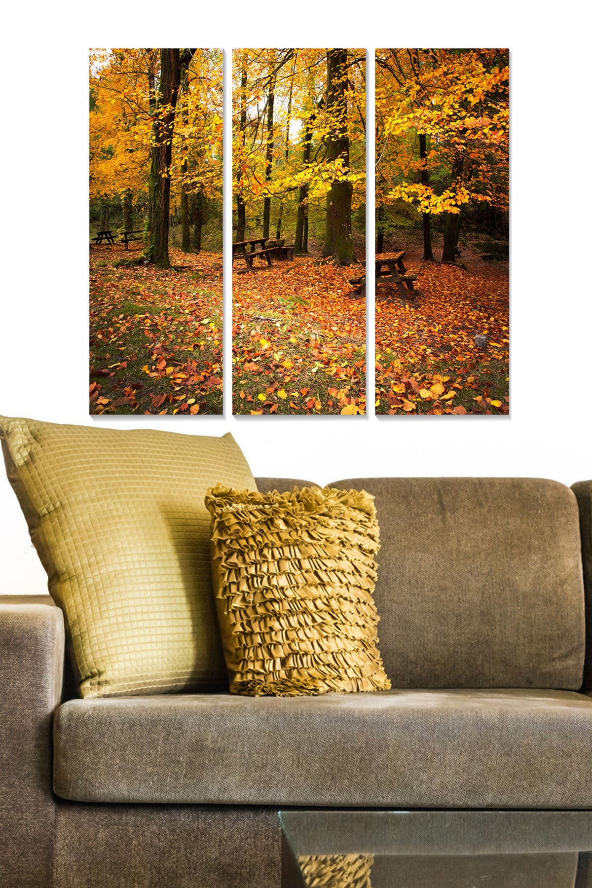 Quadro Decorativo em MDF Multicolor (Conjunto 3 Peças) 70x50 cm – 100% MDF 3 mm