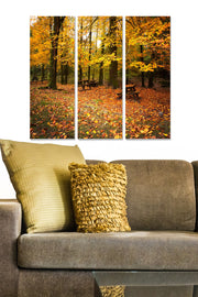 Quadro Decorativo em MDF Multicolor (Conjunto 3 Peças) 70x50 cm – 100% MDF 3 mm