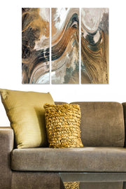 Tríptico Decorativo em MDF – Multicolor, 70 x 50 cm (3 x 20 x 50), Espessura 3 mm