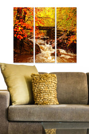 Quadro Decorativo em MDF 100% Multicolor – Tríptico 3 Peças (20x50 cm cada, 70x50 cm total, 3 mm)