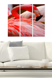 Quadro Decorativo em MDF Multicolor – Conjunto de 3 Peças (20 x 50 cm cada, espessura 3 mm), tamanho total 70 x 50 cm