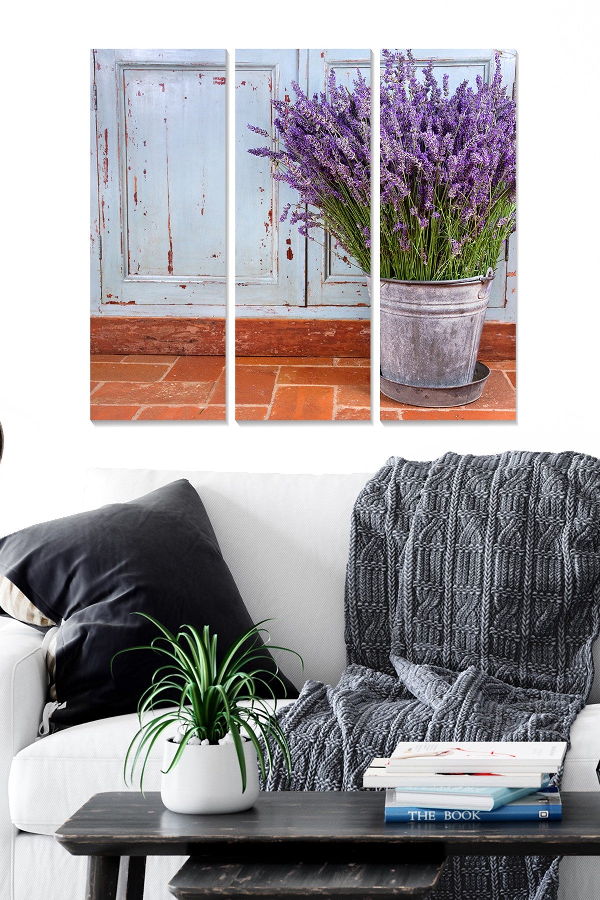 Quadro Decorativo em MDF Multicolor – Conjunto 3 Peças, 70x50 cm (Esp. 3 mm) | MDF11576