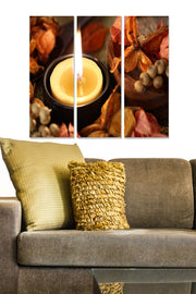 Tríptico Decorativo em MDF 100% Multicolor 70x50 cm (3x 20x50 cm), Espessura 3 mm – MDF116547799