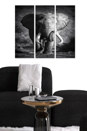 Quadro Decorativo em MDF (Tríptico) Multicolor – 70x50 cm (3 x 20x50 cm), 3 mm