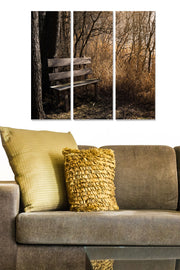 Conjunto de Quadros Decorativos em MDF (3 Peças) Multicolor — 70 x 50 cm