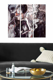 Conjunto de Quadros Decorativos em MDF (3 Peças) Multicolor 70x50 cm – Espessura 3 mm