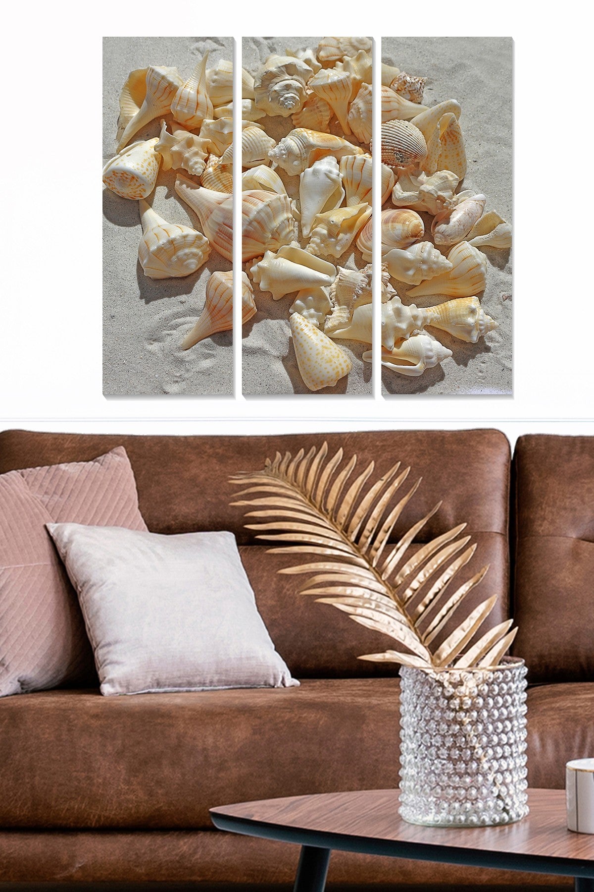 Quadro Decorativo Tríptico em MDF 100% Multicolor — 3 Peças, Total 70x50 cm (3 mm)