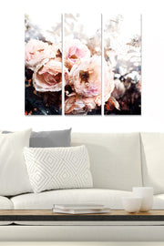 Quadro Decorativo em MDF Multicolor – Conjunto de 3 Peças, 70 x 50 cm (20 x 50 cm cada), 3 mm