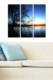 Quadro Decorativo em MDF Multicolor – Conjunto de 3 Peças, Total 70 x 50 cm