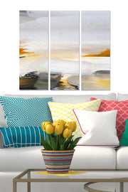 Quadro Decorativo em MDF Multicolor – Conjunto de 3 Peças (20x50 cm cada, total 70x50 cm, espessura 3 mm)