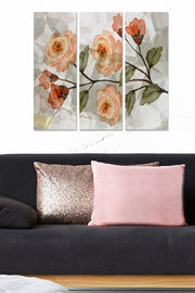 Conjunto de Quadros Decorativos em MDF (3 Peças) Multicolorido – 70 x 50 cm, 3 mm