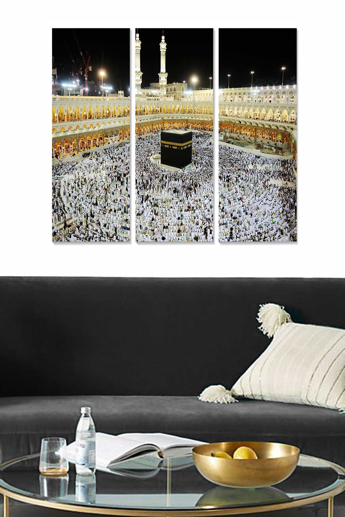 Tríptico Decorativo em MDF Multicolor – 70 x 50 cm (3 Peças, 3 mm)