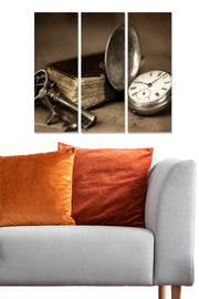 Quadro Decorativo Tríptico em MDF Multicolor – 3 Peças (20x50 cm cada) | Tamanho Total 70x50 cm | Espessura 3 mm