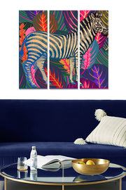 Quadro Decorativo em MDF Multicor – Conjunto 3 Peças, 3 mm (20x50 cm cada; total 70x50 cm)