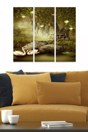 Quadro Decorativo MDF Multicolor (Conjunto 3 Peças) 70x50 cm – MDF 3 mm