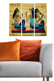 Quadro Decorativo em MDF Multicolor (Conjunto de 3 Peças) 70x50 cm — 100% MDF 3 mm