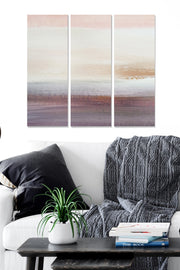 Quadro Decorativo em MDF Multicolor – Conjunto de 3 Peças (20x50 cm cada) | Tamanho Total 70x50 cm | Espessura 3 mm