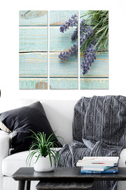 Tríptico Decorativo em MDF Multicolor (3 Peças) – 70 x 50 cm, 3 mm