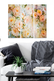 Quadro Decorativo em MDF Multicolor – Conjunto de 3 Peças, 70x50 cm (3 mm) | MDF14194