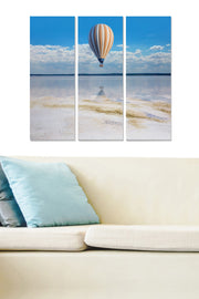 Quadro Decorativo em MDF Multicolor (3 Peças) – 70 x 50 cm, Espessura 3 mm