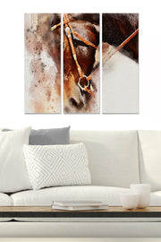 Quadro Decorativo Multicolor em MDF – 3 Peças, Total 70 x 50 cm (Espessura 3 mm)