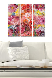 Conjunto de Quadros Decorativos em MDF (3 Peças) Multicolor – 70 x 50 cm – MDF161623715